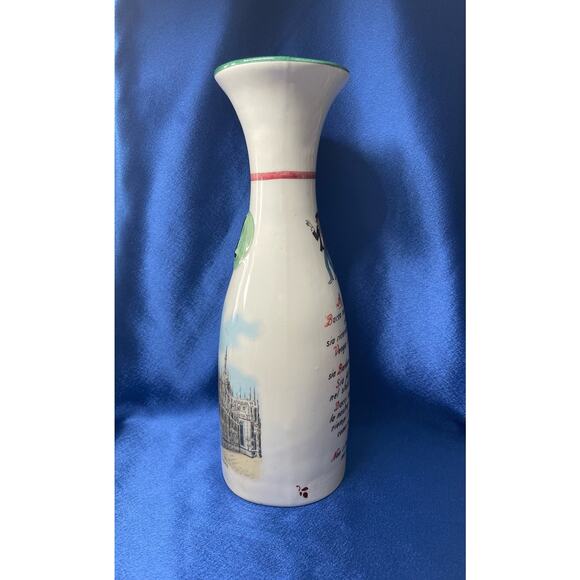 Vintage Porcelain Decanter Milano Il Duomo Design - Picture 2 of 9